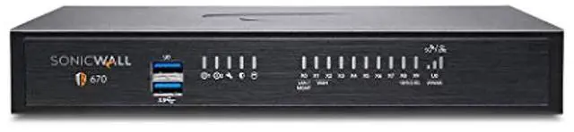 Alt view image 3 of 8 - SonicWall TZ670 Firewall (Gen 7) w/ Secure Upgrade Plus (3-Year Advanced Protection Security Suite) and 1 Year CSE | 03-SSC-3028