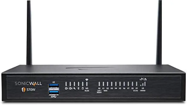 Alt view image 7 of 10 - SonicWall TZ570W Wireless Firewall (Gen 7) w/ Secure Upgrade Plus (3-Year Advanced Protection Security Suite) and 1 Year CSE | 03-SSC-3023