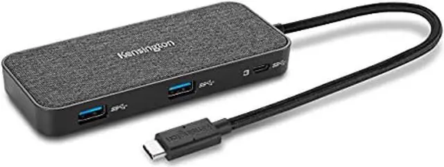 Alt view image 8 of 14 - Kensington Docking Station - 4K - 3840 x 2160 - USB Type-C - Wired - Portable