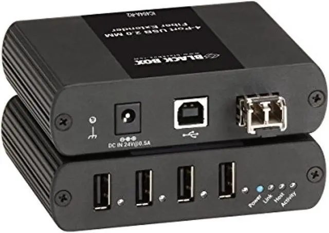 Alt view image 5 of 6 - Black Box Network Services Usb 2.0 Extender 4 Port Mm