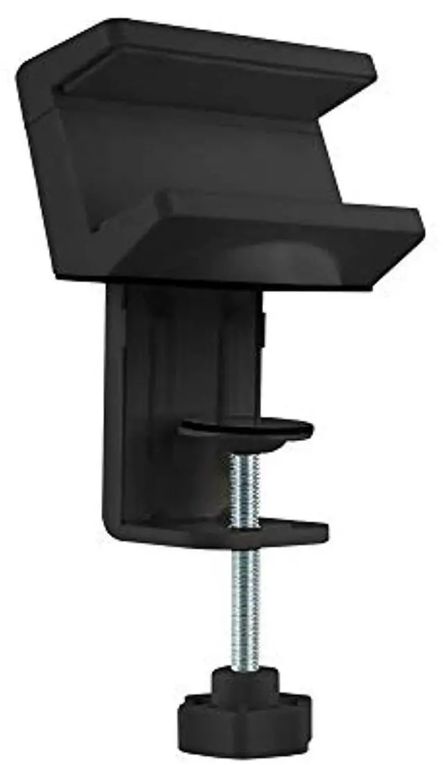 Alt view image 10 of 13 - SIIG Powerstrip Clamp Holder - Securely mounts a powerstrip off the desktop for easy plugin and unplug (Black)