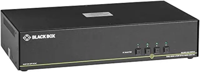 Alt view image 7 of 8 - Black Box KVM Switchbox with CAC SS4PDHDPUCAC