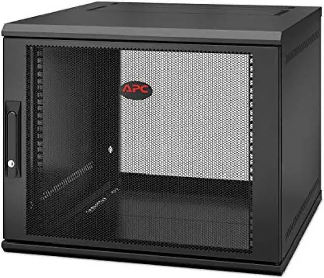 Alt view image 11 of 16 - Apc By Schneider Electric Netshelter Wx 9U Single Hinged Wall-Mount Enclosure 600Mm Deep