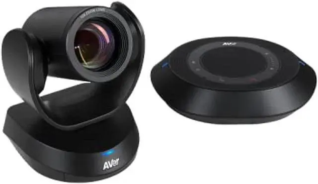 Alt view image 2 of 4 - AVer VC520 Pro2 Conferencing Camera - Enterprise-Grade PTZ Video Conferencing System for Conference Rooms - with Full-Duplex Speakerphone - 1080p - 18X Total Zoom - IP Streaming - Professional Webcam