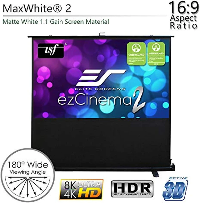 Main image of Elite Screens ezCinema F84XWH2 Projection Screen - 16:9