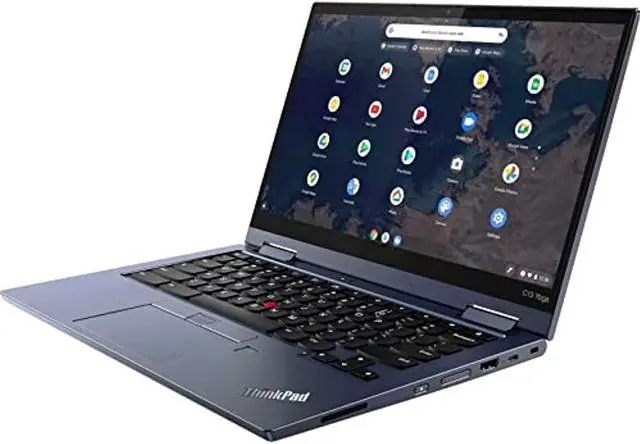 Alt view image 15 of 18 - Lenovo ThinkPad C13 Yoga Chromebook Laptop, 13.3" FHD IPS Touch 300 nits, Ryzen 3 3250C, AMD Radeon Graphics, 4GB, 128GB SSD, Chrome Os
