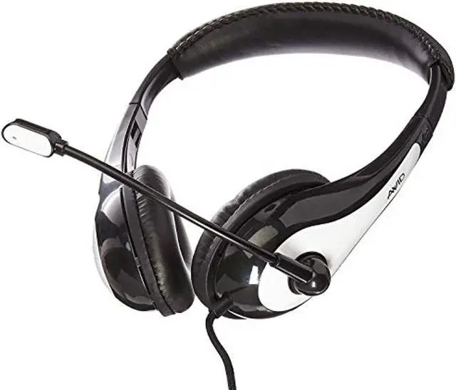 Alt view image 5 of 11 - Avid Ae-36 Headset With Noise Cancelling Mic & 3.5Mm Plug White