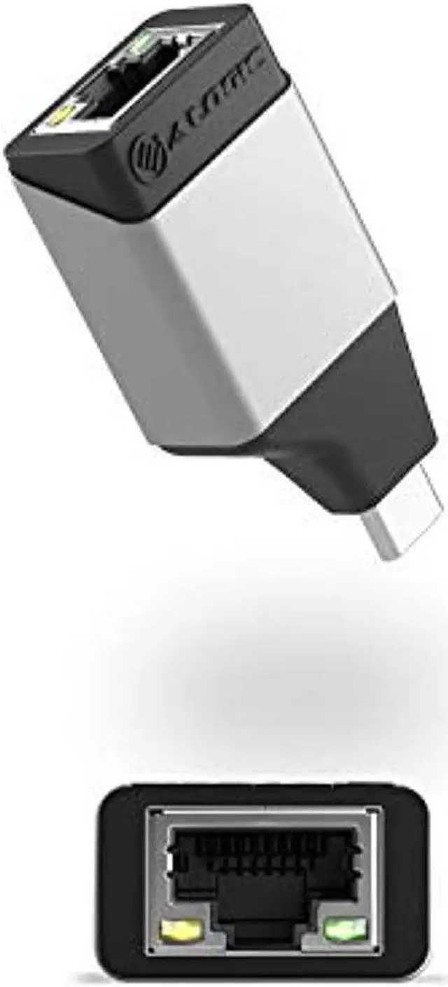 Alt view image 6 of 6 - Alogic Ultra Mini USB-C to RJ45 Gigabit Ethernet Adapter ULCGEMNSGR