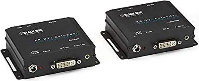 Alt view image 9 of 10 - Black Box Network Services AVX-DVI-TP-100M Xr Dvi-d Extender With Audio Rs232