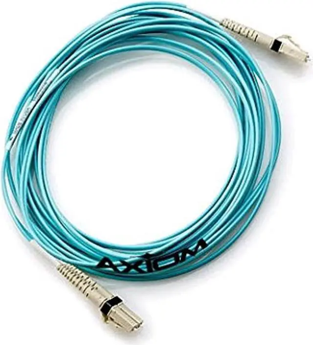 Alt view image 4 of 4 - AXIOM LC/LC 10G MULTIMODE DUPLEX OM3 50/125 FIBER OPTIC CABLE 4M