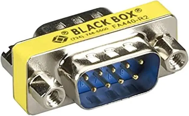 Alt view image 3 of 7 - BLACK BOX FA440-R2 GENDER CHANGER DB9-M TO DB9-M