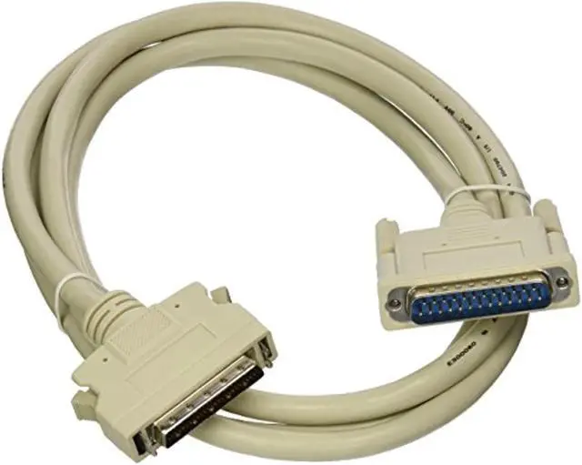 Alt view image 8 of 9 - Monoprice SCSI Cable - 6 Feet - HPDB50 Male/DB25 Male, Molded