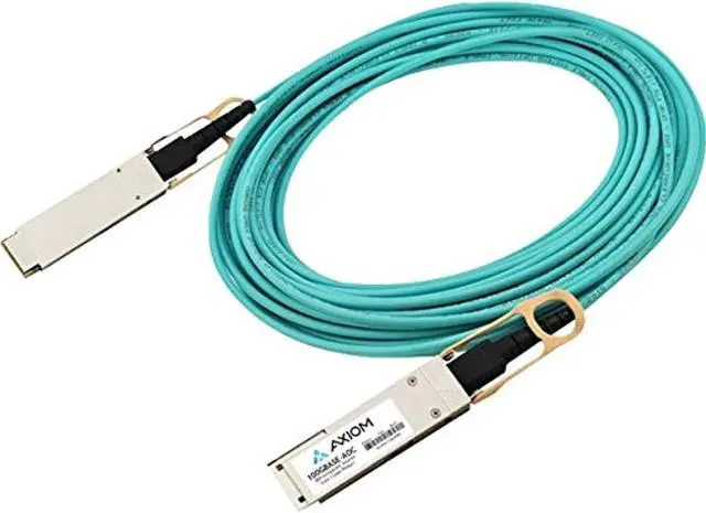 Main image of AXIOM 100GBASE-AOC QSFP28 ACTIVE OPTICAL CABLE CISCO COMPATIBLE 15M