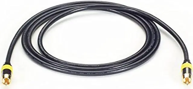 Alt view image 5 of 8 - SPDIF COAX CABLE AUD/COMP VID 1 RCA 3FT