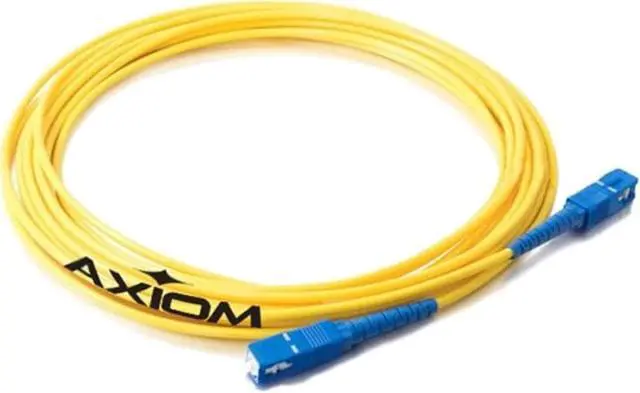 Alt view image 2 of 2 - AXIOM LC/SC SINGLEMODE SIMPLEX OS2 9/125 FIBER OPTIC CABLE 15M