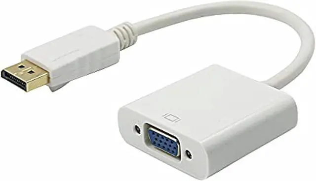 Alt view image 3 of 4 - Axiom 57Y4393-5PK-AX Video Converter - Displayport - Vga - White (Pack Of 5) - For Lenovo Thinkcentre M700, M710, M78, M800, Thinkpad L520, X230 Tablet, Thinkvision Lt1952
