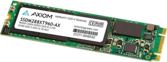 Alt view image 5 of 5 - Axiom SSDM288XT960-AX C565N Series - Solid State Drive - 960 Gb - Internal - M.2 2280 - Sata 6Gb/S