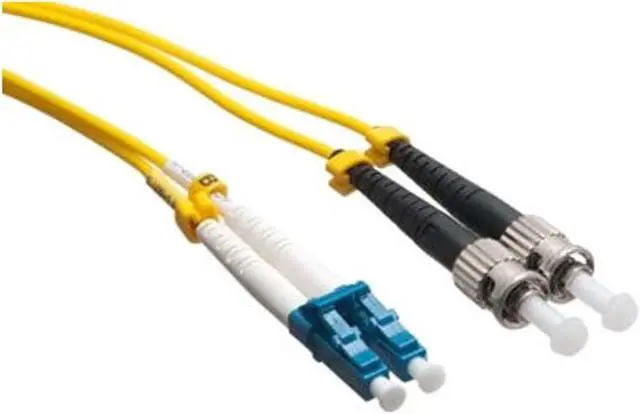 Alt view image 2 of 3 - AXIOM LC/ST SINGLEMODE DUPLEX OS2 9/125 FIBER OPTIC CABLE 50M - TAA COMPLIANT