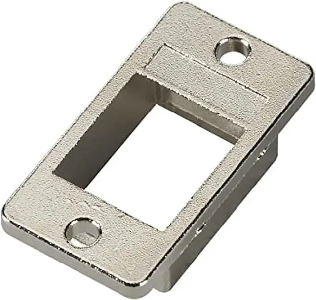 Alt view image 4 of 11 - Black Box Panel-Mount Bezel Keystone Opening Silver FMT1000