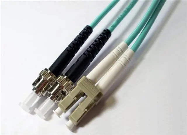 Main image of AXIOM LC/ST MULTIMODE DUPLEX OM4 50/125 FIBER OPTIC CABLE 12M