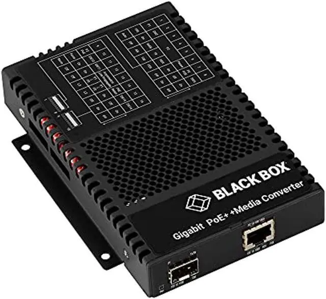 Alt view image 9 of 9 - Black Box LGC5600 Transceiver/Media Converter LGC5600A