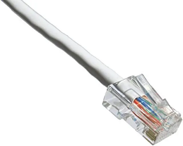 Alt view image 5 of 8 - Axiom C6NB-W1-AX Patch Cable - Rj-45 (M) To Rj-45 (M) - 1 Ft - Utp - Cat 6 - Stranded - White