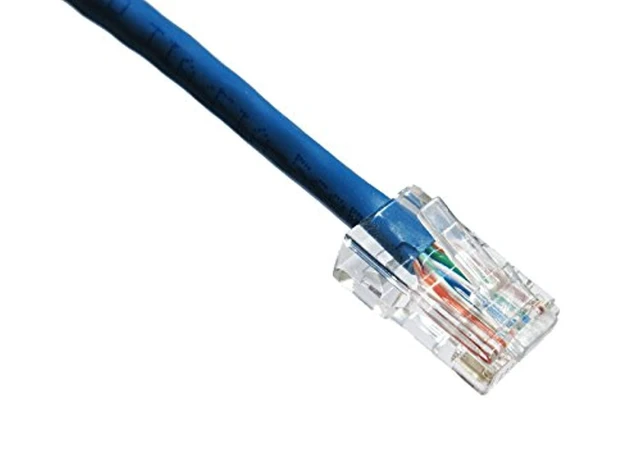 Alt view image 4 of 4 - Axiom C5ENB-B6-AX Patch Cable - Rj-45 (M) To Rj-45 (M) - 6 Ft - Utp - Cat 5E - Stranded - Blue