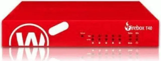 Alt view image 9 of 9 - WatchGuard Firebox T40 Network Security/Firewall Appliance - 5 Port - 1000Base-T - Gigabit Ethernet - 4 x RJ-45 - 1 Year Standard Support (US) - Tabletop