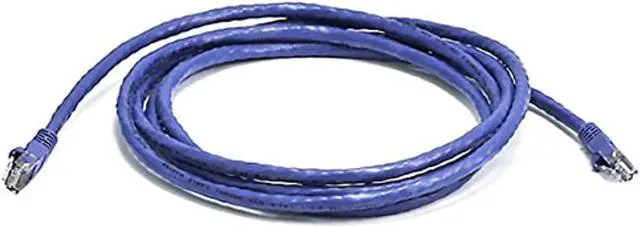 Alt view image 6 of 9 - Monoprice Cat6 Ethernet Patch Cable - Network Internet Cord - RJ45, Stranded, 550Mhz, UTP, Pure Bare Copper Wire, 24AWG, 7ft, Purple
