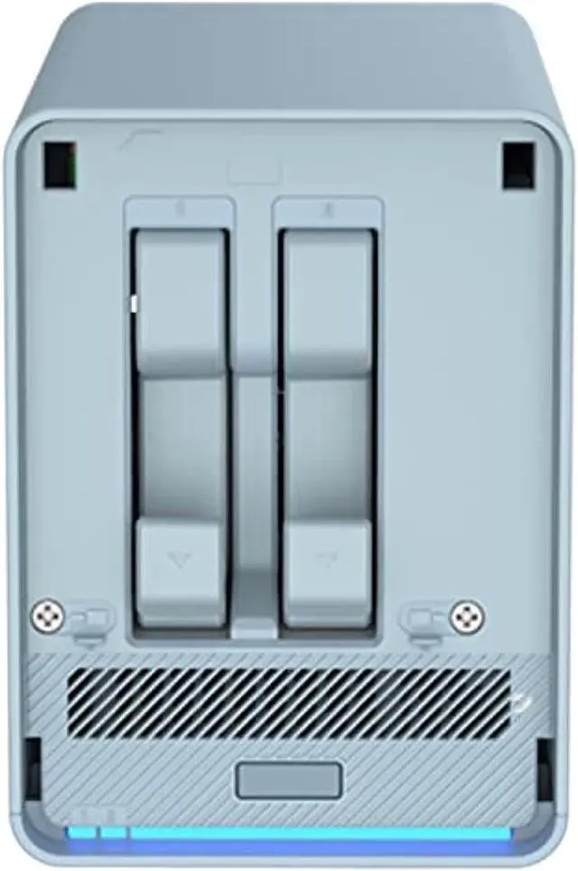 Alt view image 3 of 5 - QNAP QMiroplus-201W-US Next-Generation Tri-Band Wi-Fi Mesh AC2200 2.5GbE NAS and SD-WAN Router