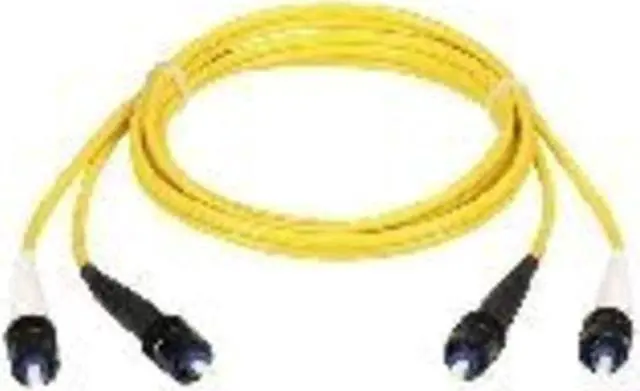 Main image of OS2 9/125 SINGLEMODE FIBER OPTIC PATCH CABLE - OFNR PVC, SC TO SC, YELLOW, 5-M (