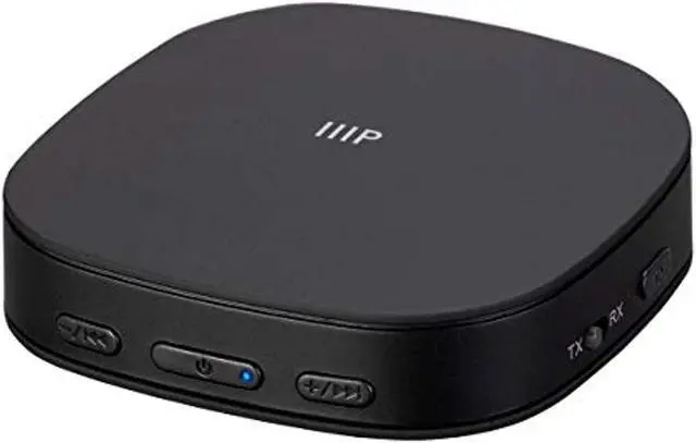 Alt view image 7 of 8 - Monoprice Premium Bluetooth 5 Transmitter & Receiver With aptx HD, aptX, aptX Low Latency, AAC, and SBC Codecs And Optical And Aux Inputs