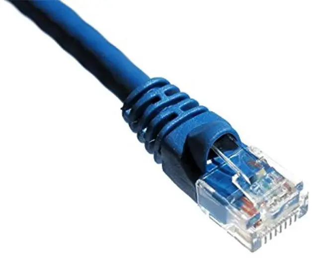 Alt view image 2 of 2 - Axiom C5EMB-B6-AX Patch Cable - Rj-45 (M) To Rj-45 (M) - 6 Ft - Utp - Cat 5E - Molded, Snagless, Stranded - Blue