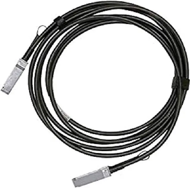 Alt view image 6 of 10 - Mellanox Passive Copper cable, IB EDR, up to 100Gb/s, QSFP28, 3m, Black, 26AWG