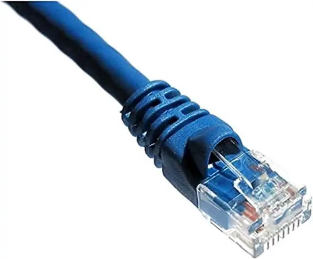 Alt view image 3 of 3 - Axiom C6MBSFTPB2-AX Patch Cable - Rj-45 (M) To Rj-45 (M) - 2 Ft - Sftp / 50 Micron - Cat 6 - Booted, Molded, Snagless, Stranded - Blue