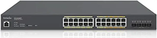 Alt view image 3 of 3 - ENGENIUS ECS2528FP CLOUD SWITCH 24-PORT MULTI-GIG POE+ W/ 410 WATTS