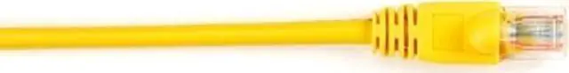Alt view image 3 of 7 - Black Box CAT5EPC-003-YL Black Box CAT5e Value Line Patch Cable, Stranded, Yellow, 3-ft. (0.9-m) - Category 5e for Network Device - Patch Cable - 3 ft - 1 x RJ-45 Male Network - 1 x RJ-45 Male Network