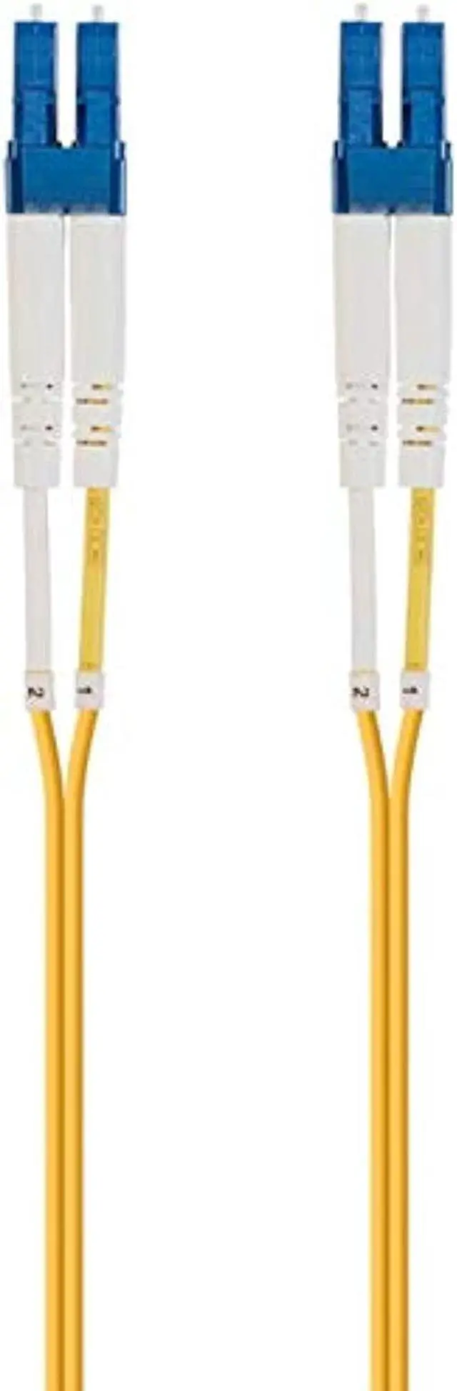 Alt view image 5 of 7 - Monoprice Fiber Optic Cable - 2m (Meter) - LC/UPC-LC/UPC, G657A1, Single Mode, Duplex, 2mm, PVC