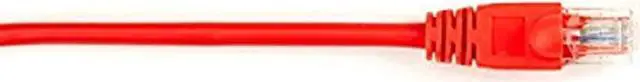 Alt view image 5 of 7 - Black Box CAT5EPC-003-RD Black Box CAT5e Value Line Patch Cable, Stranded, Red, 3-ft. (0.9-m) - Category 5e for Network Device - Patch Cable - 3 ft - 1 x RJ-45 Male Network - 1 x RJ-45 Male Network -