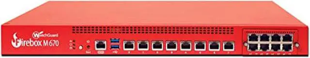 Alt view image 4 of 4 - WatchGuard Firebox M670 High Availability Firewall