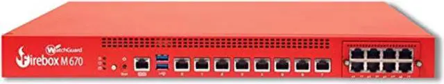 Alt view image 6 of 6 - WatchGuard Firebox M670 High Availability Firewall
