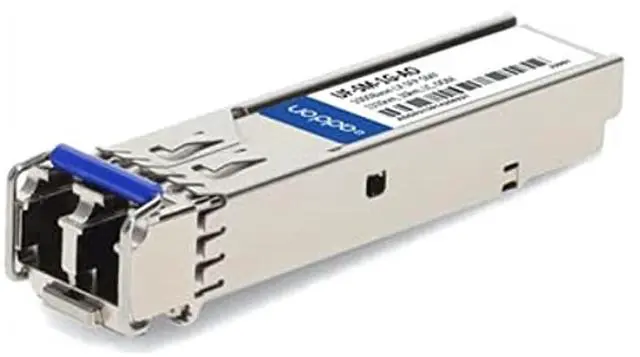 Main image of ADDON UBIQUITI UF-SM-1G COMPATIBLE TAA COMPLIANT 1000BASE-LX SFP TRANSCEIVER (SM