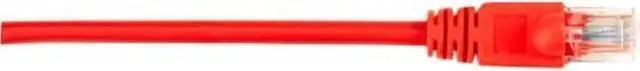 Alt view image 5 of 8 - Black Box CAT5EPC-010-RD Black Box CAT5e Value Line Patch Cable, Stranded, Red, 10-Ft. (3.0-m) - Category 5e for Network Device - Patch Cable - 10 ft - 1 x RJ-45 Male Network - 1 x RJ-45 Male Network