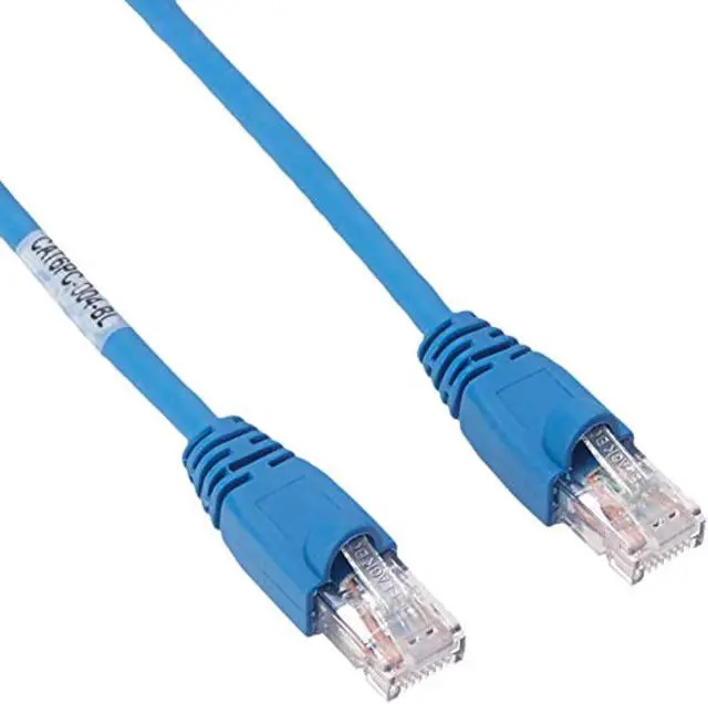 Alt view image 3 of 6 - Black Box CAT6 Value Line Patch Cable Stranded Blue 4 ft