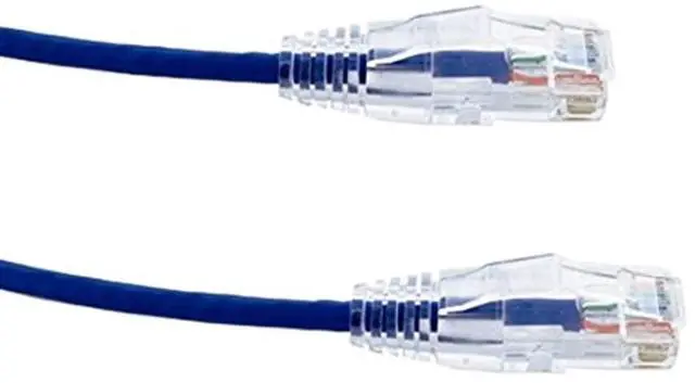 Alt view image 6 of 6 - Axiom C6BFSB-B12-AX Bendnflex Ultra-Thin - Patch Cable - Rj-45 (M) To Rj-45 (M) - 12 Ft - Utp - Cat 6 - Snagless - Blue