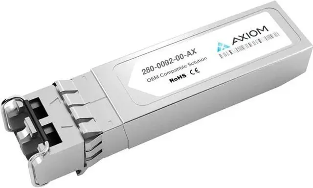 Alt view image 3 of 3 - Axiom 280-0092-00-AX SFP+ Transceiver for Cyan 10 Gbps 10GBase-LR