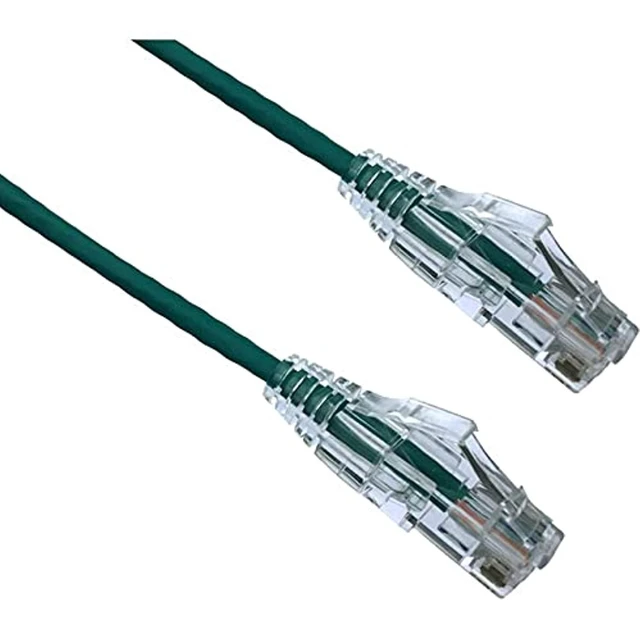 Alt view image 2 of 2 - Axiom C6BFSB-N8-AX 8Ft Cat6 Bendnflex Ultra-Thin Snagless Patch Cable 550Mhz (Green)