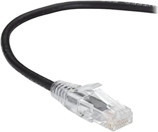 Main image of Black Box 2ft Cat.6 Snagless UTP Network Patch Cable Black C6PC28BK02