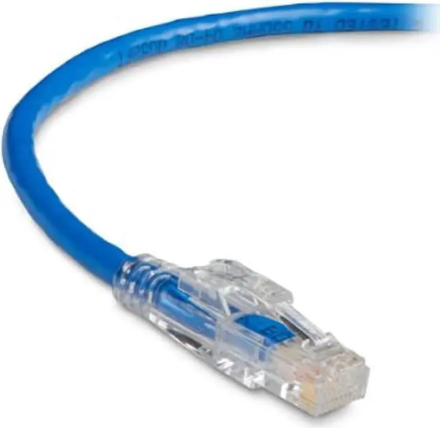 Alt view image 5 of 5 - BLACK BOX C6PC70-BK-03 CAT6 550-MHZ LOCKING SNAGLESS STRANDED ETHERNET PATCH CABLE - UNSHIELDED (UTP),