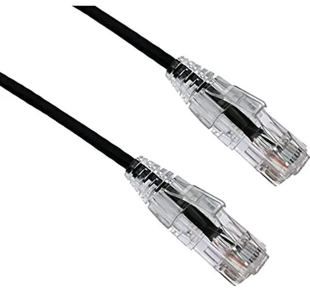 Alt view image 2 of 2 - Axiom C6BFSB-K9-AX 9Ft Cat6 Bendnflex Ultra-Thin Snagless Patch Cable 550Mhz (Black)